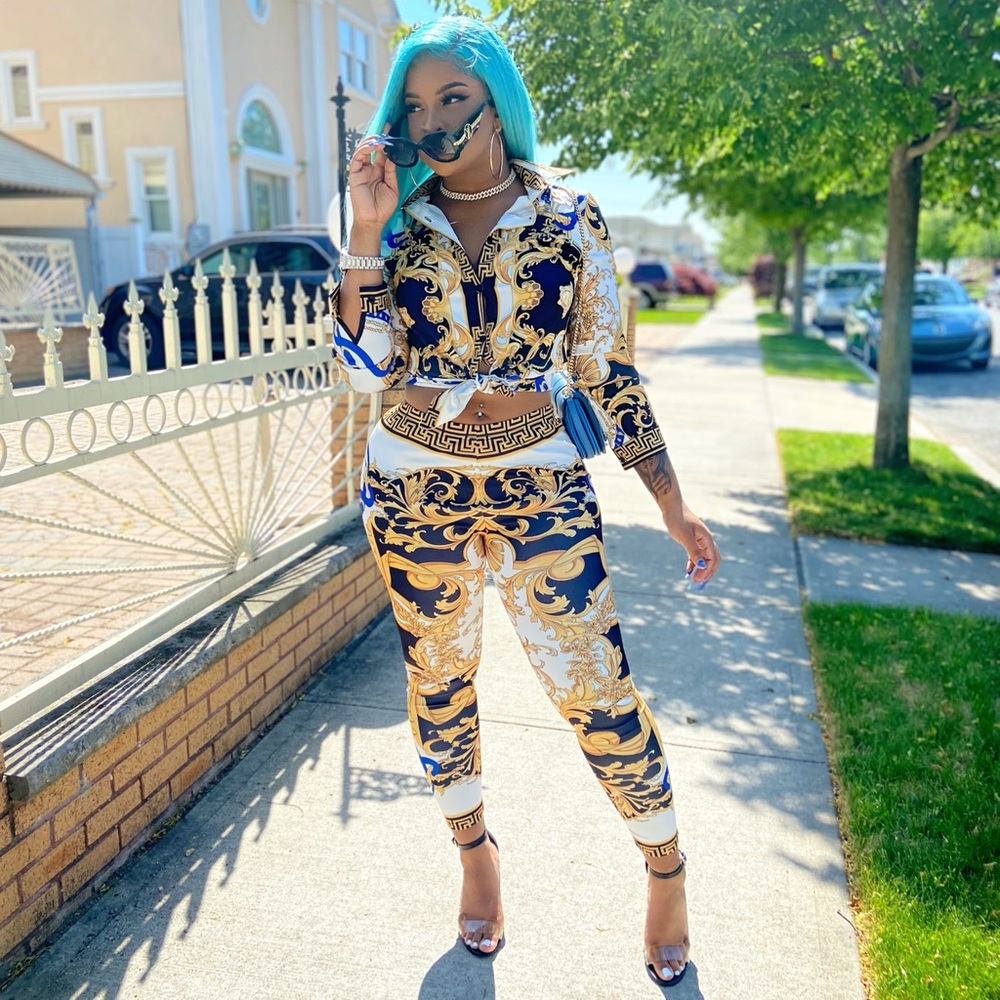 2 pc pants set